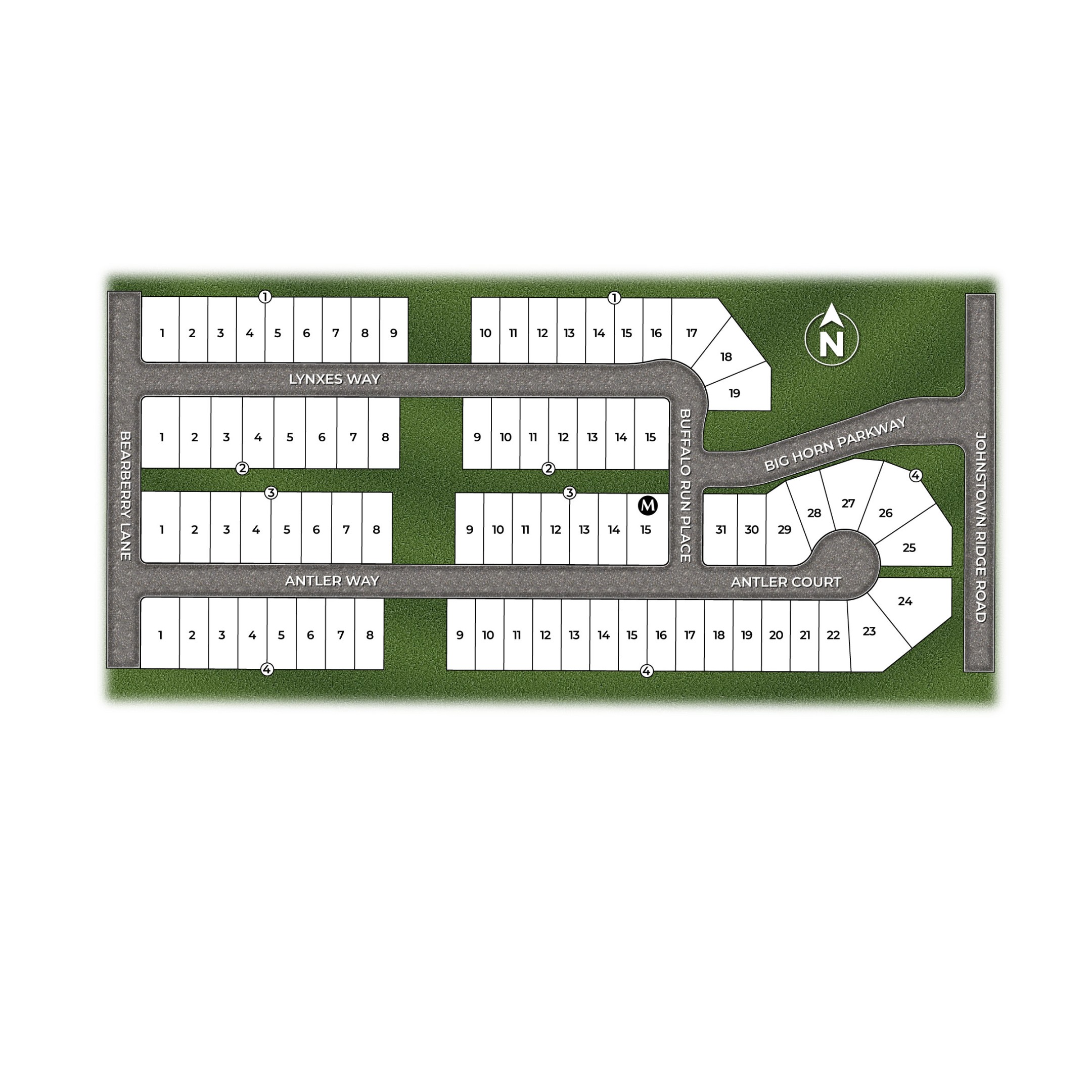 Static Lot Map