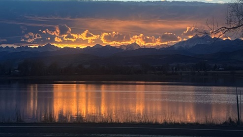 Vantage sunset