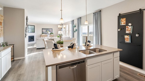 Hennessy Kitchen at Trails at Crowfoot by D.R. Horton