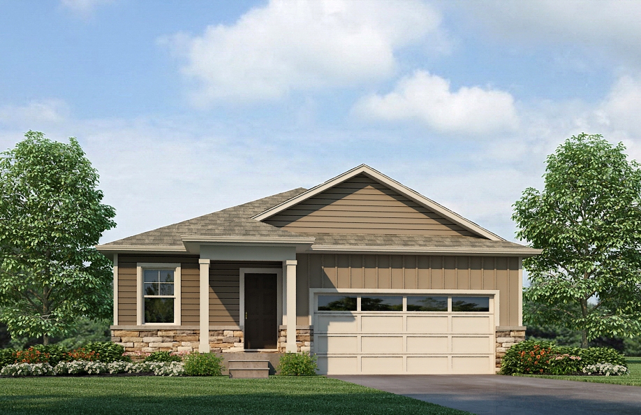 Adair floorplan Elevation C2