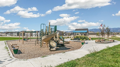 New Homes in Fountain, Colorado at Aspen Ranch by D.R. Horton