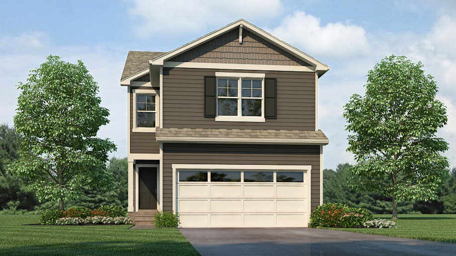 Lark floorplan elevation A