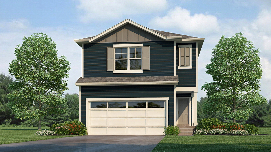 Sparrow floorplan elevation D