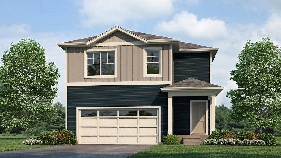 Elder floorplan elevation d