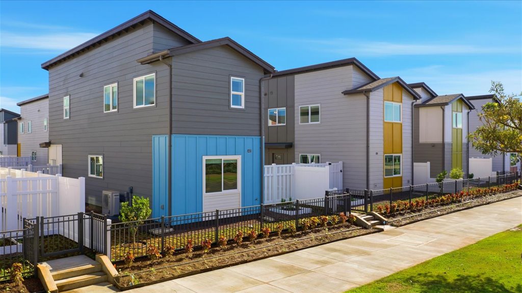 Exterior drone photo exterior homes