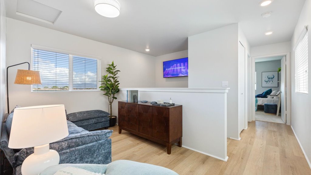 Interior bonus space with large window