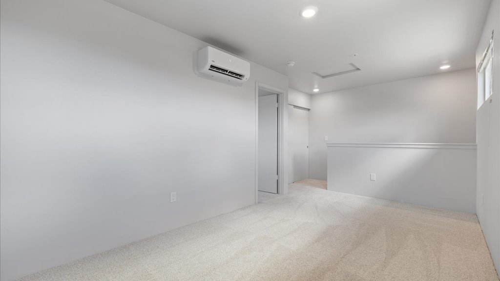 Interior bonus space open to stairwell