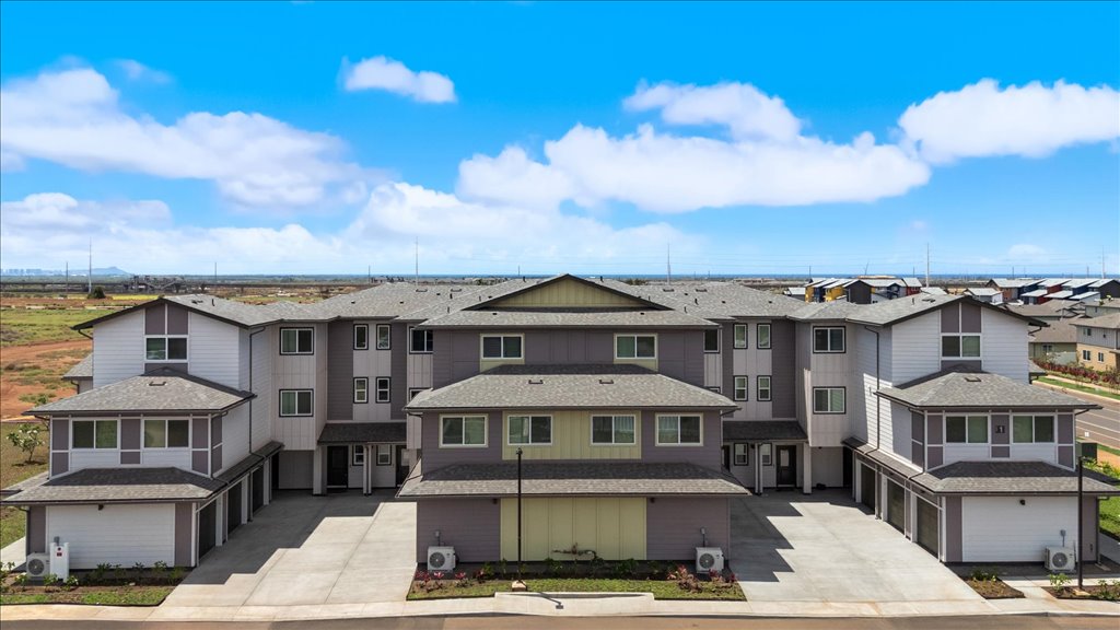 Exterior three story building