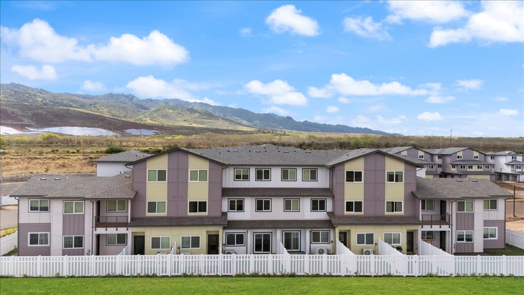 Exterior three story building