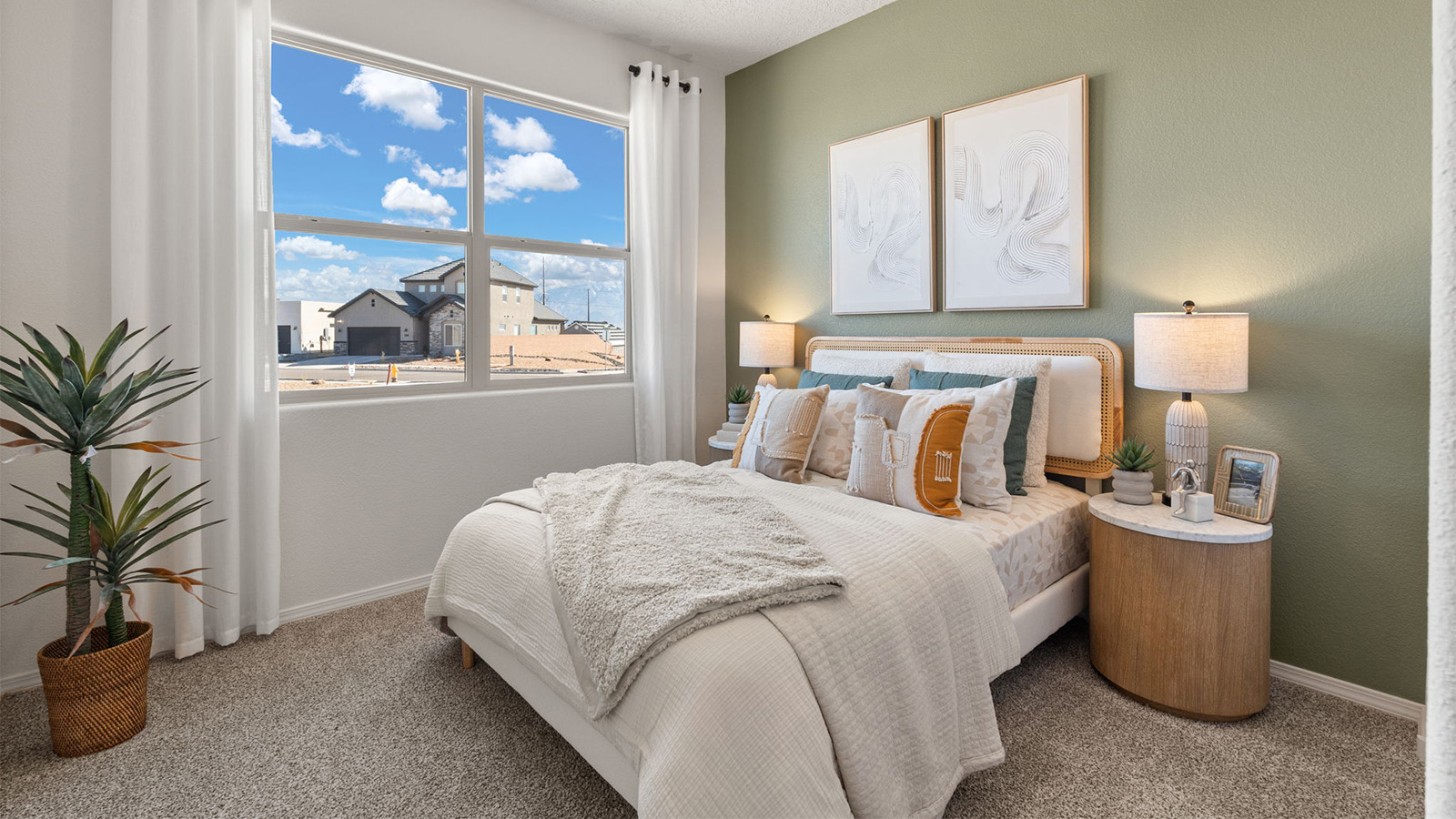 Multi-use bedroom, flex, office, study, craft, entertainment game room in this D.R. Horton new construction home