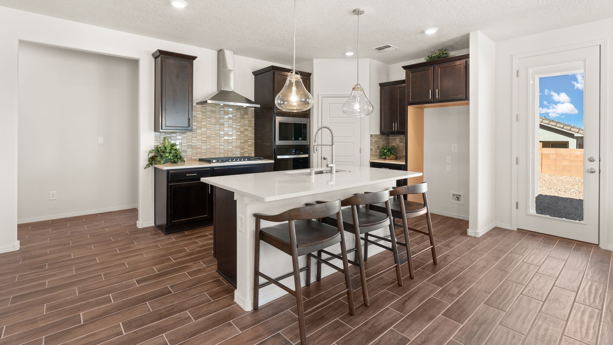 melody kitchen with island