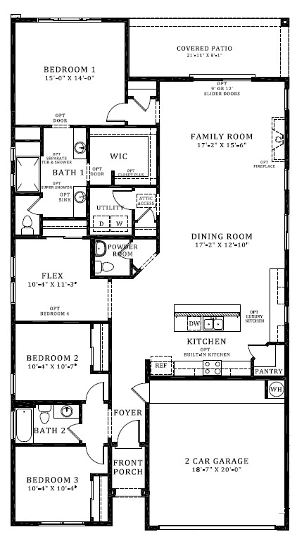 Avery Floor plan