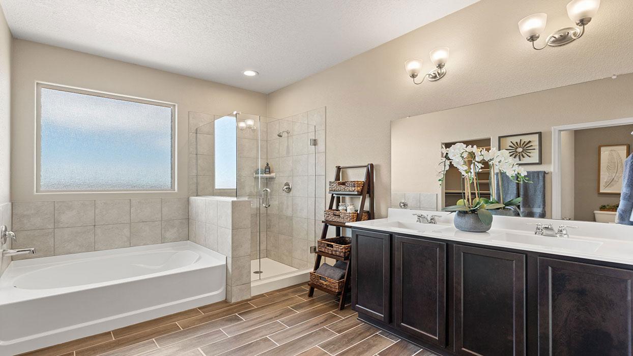 primary bathroom