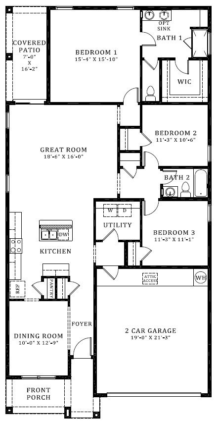 Pecos Floor plan