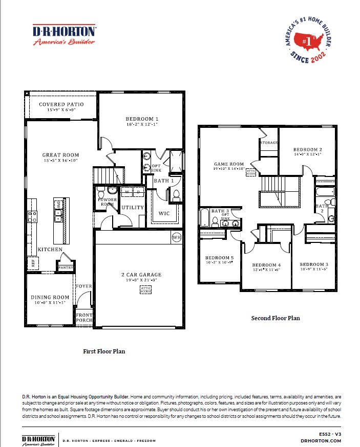 The rio Grande floor plan handout