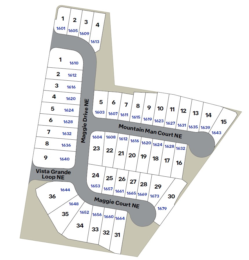 Static Lot Map