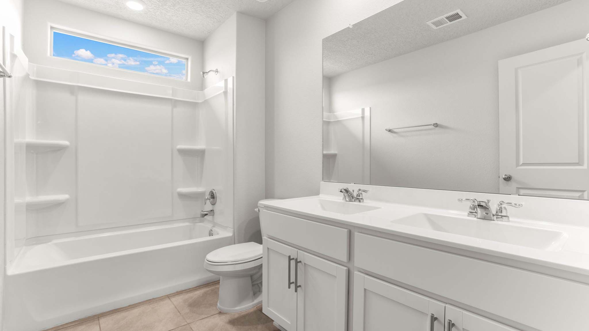 secondary bathroom
