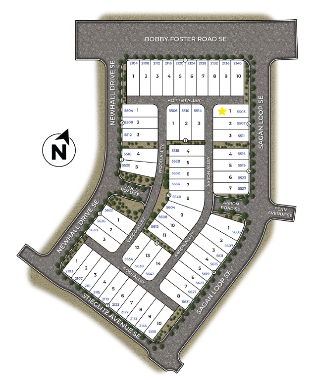 Static Lot Map