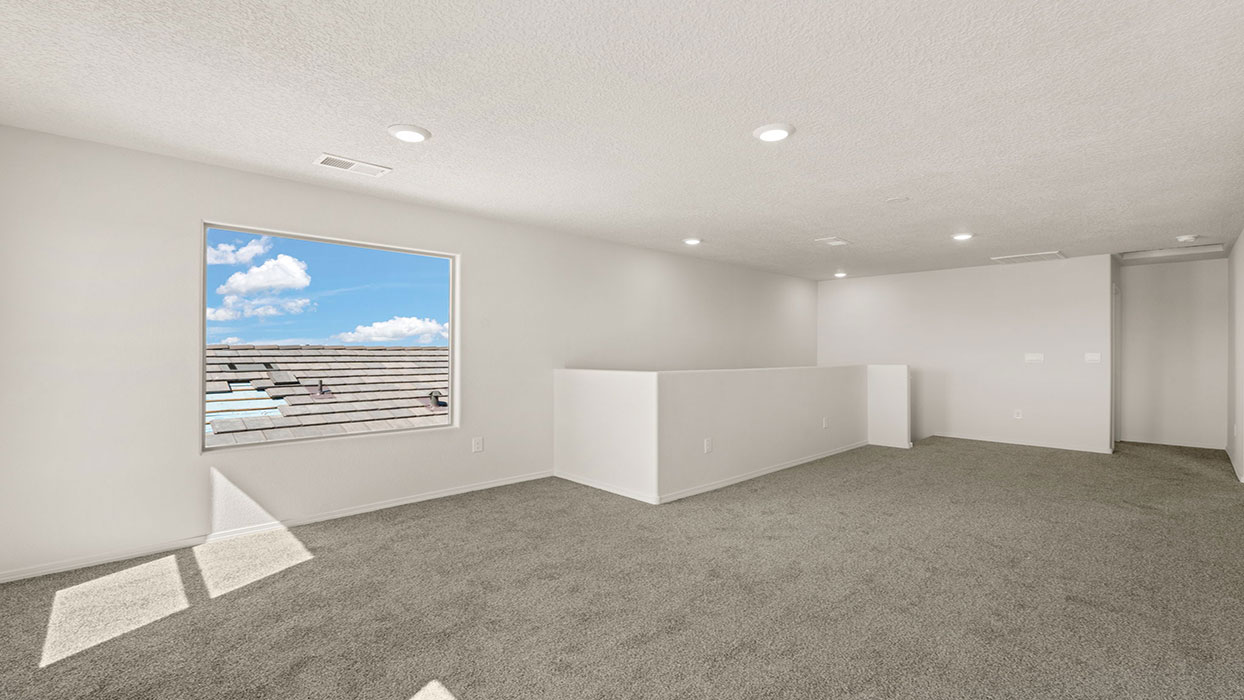 upstairs loft