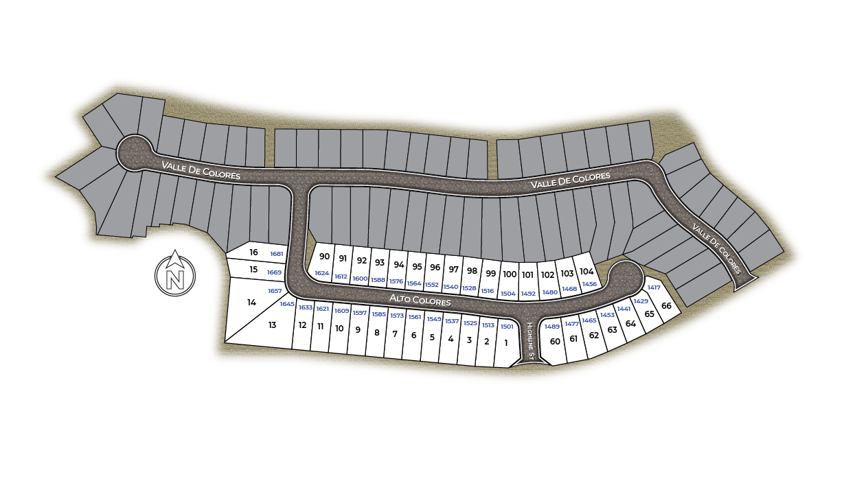 Static Lot Map