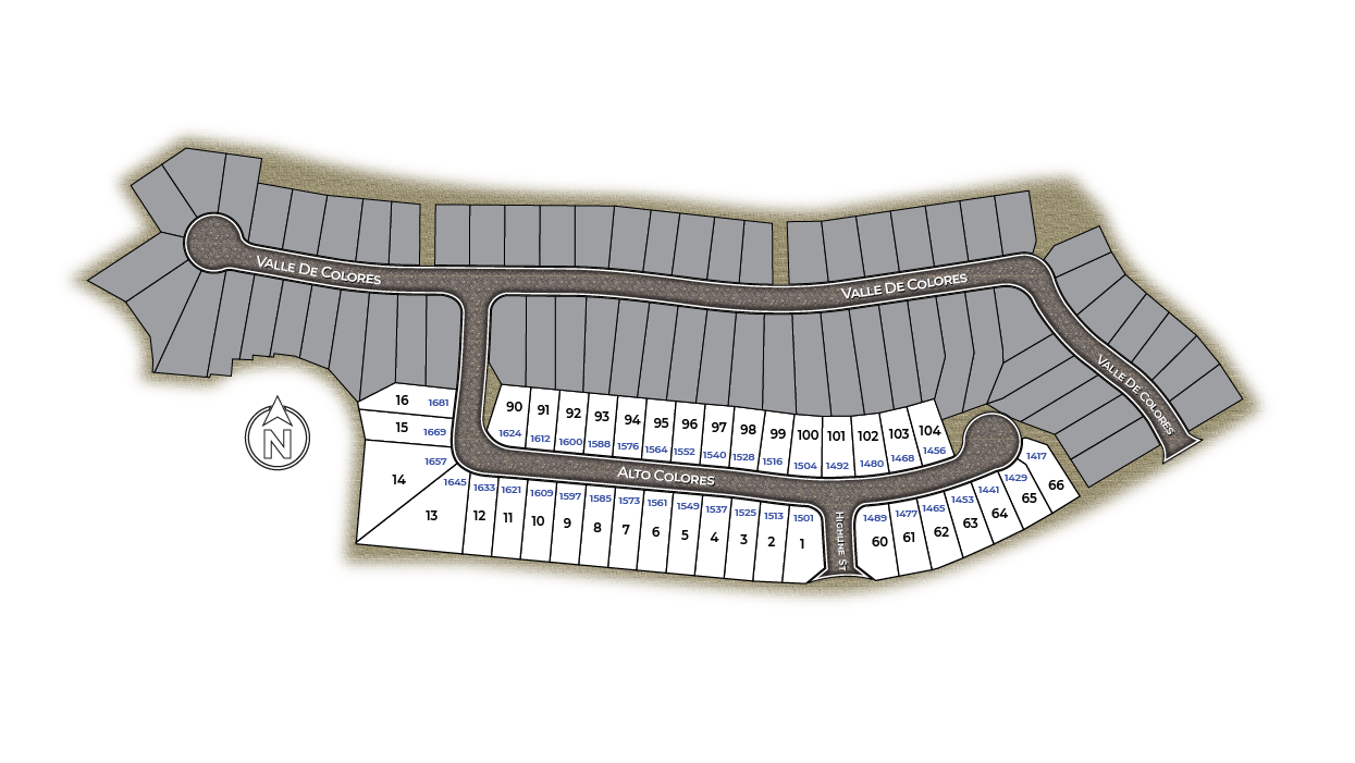 Static Lot Map