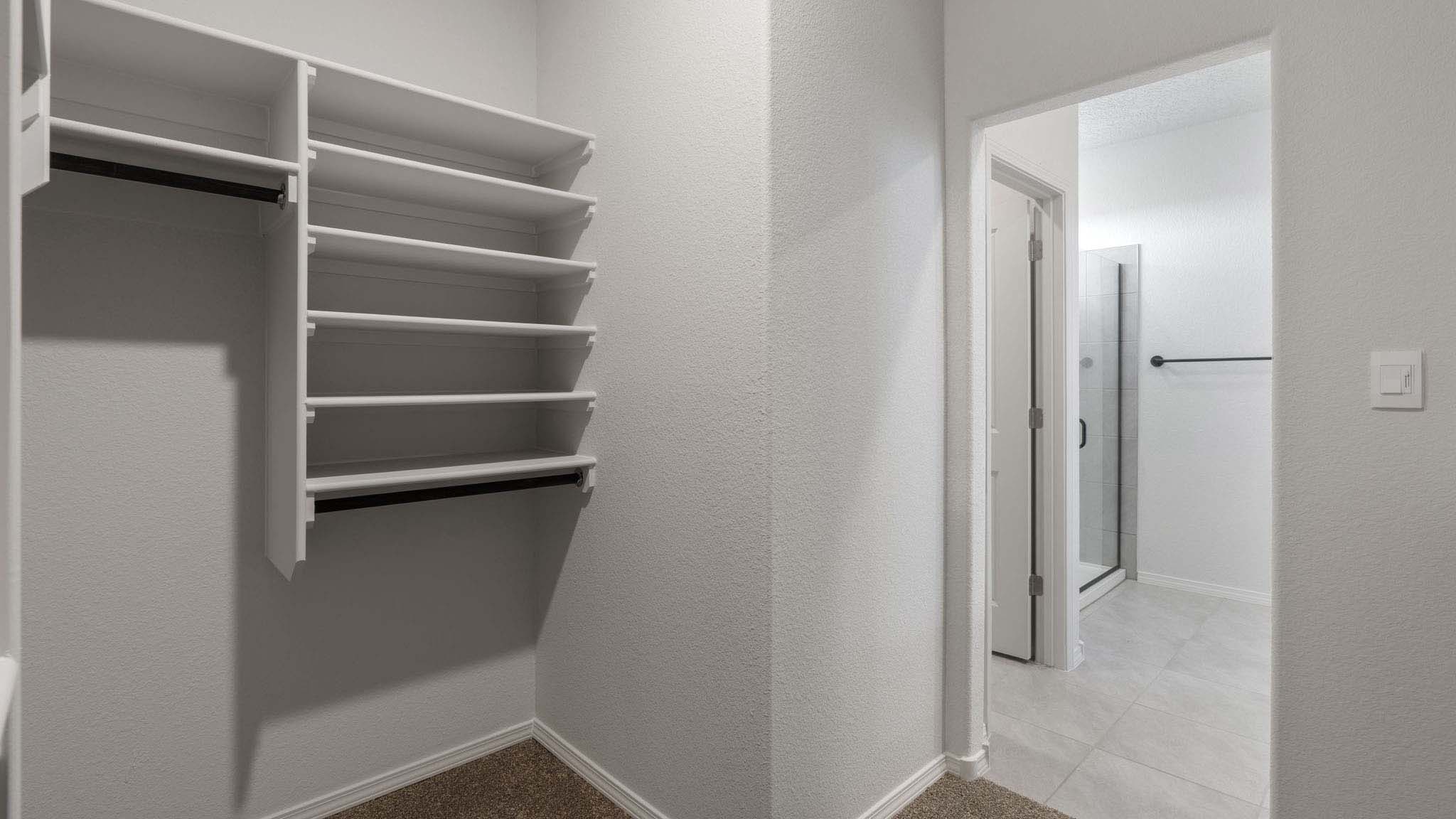 primary closet