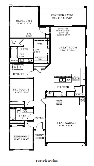 Floor plan for Sequoia