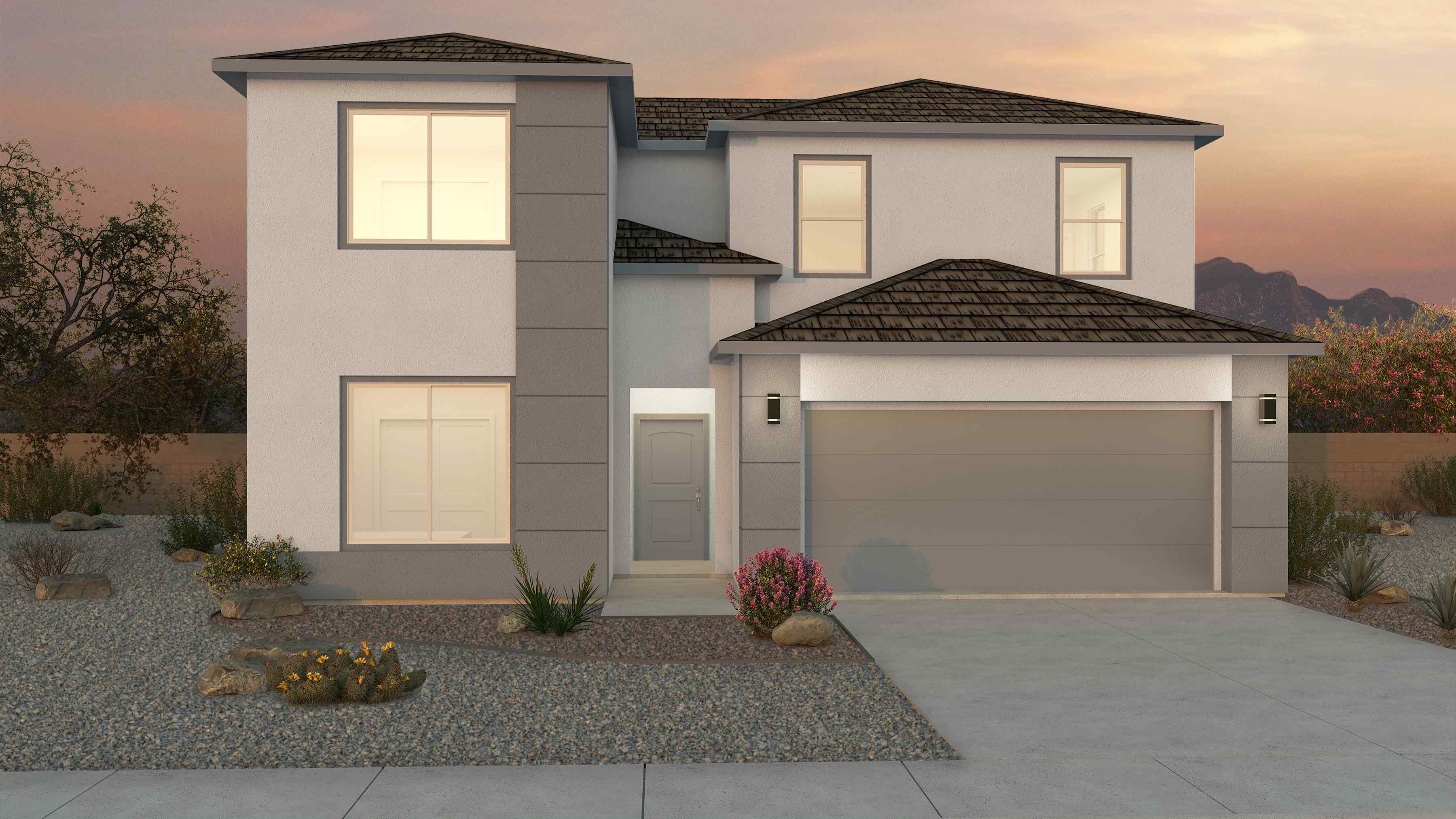 The Clearwater - Elevation B - Modern