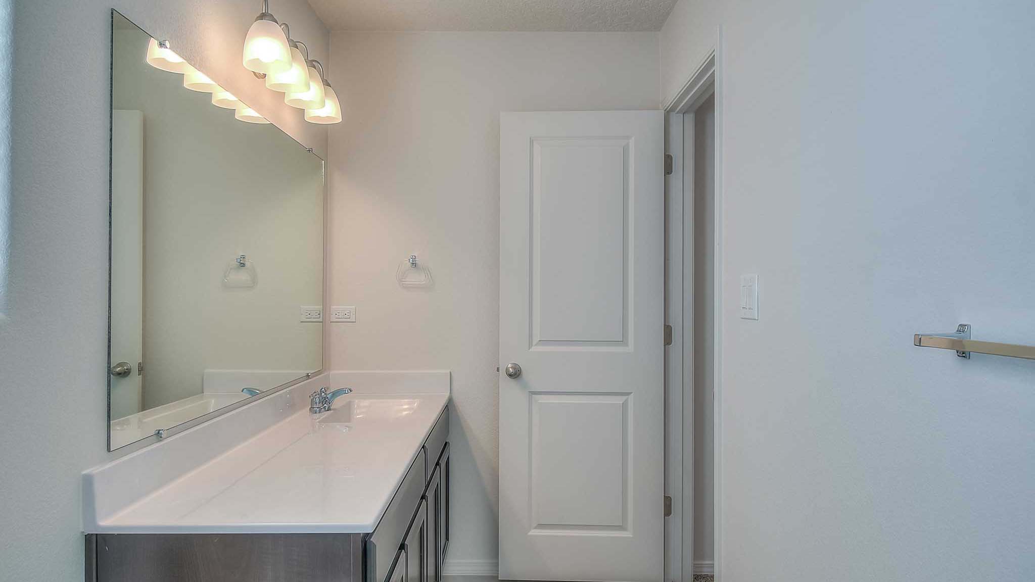 hallway bathroom