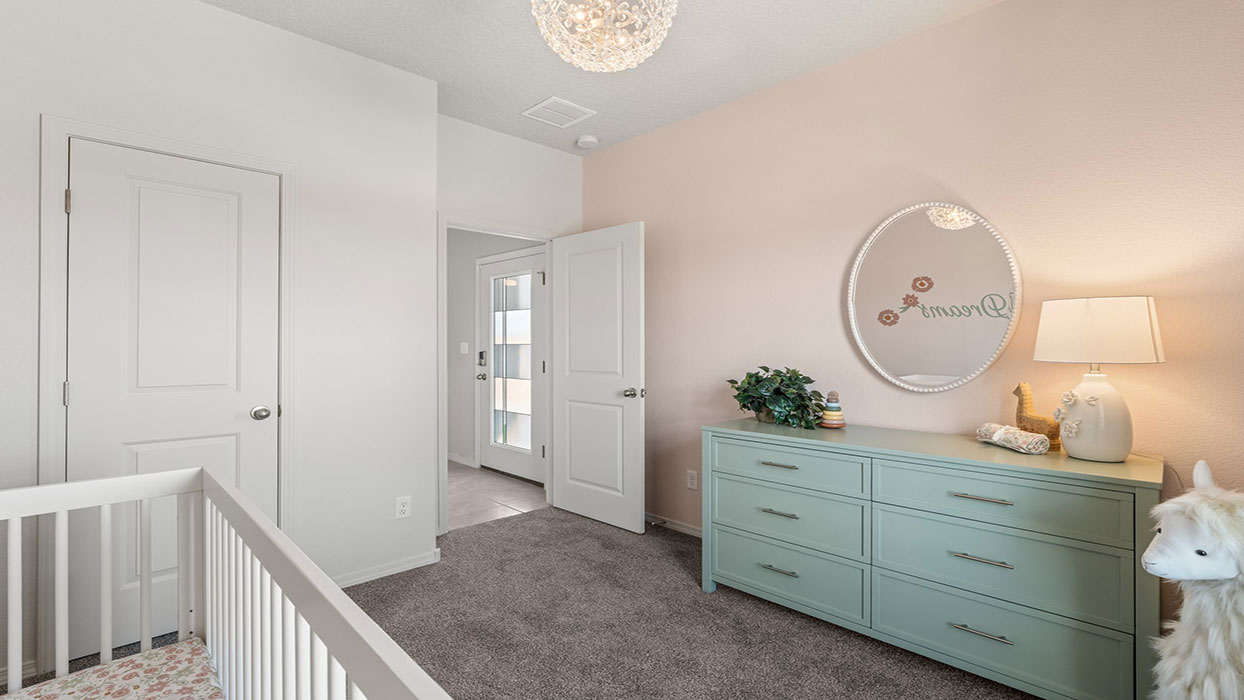 Optional flex bedroom space supporting versatile multi-use living at Los Diamantes Phase III
