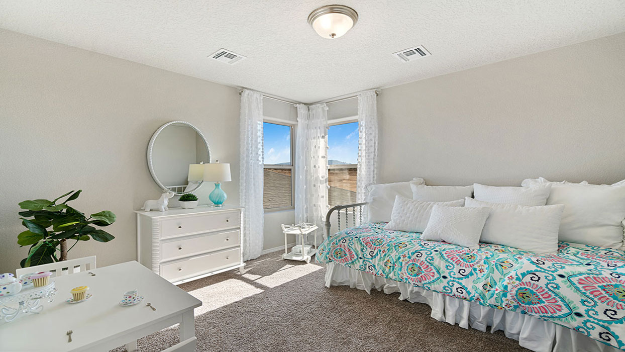 Bedroom 2 designed for versatile use including guest, child, study, or hobby room at Los Diamantes Phase III