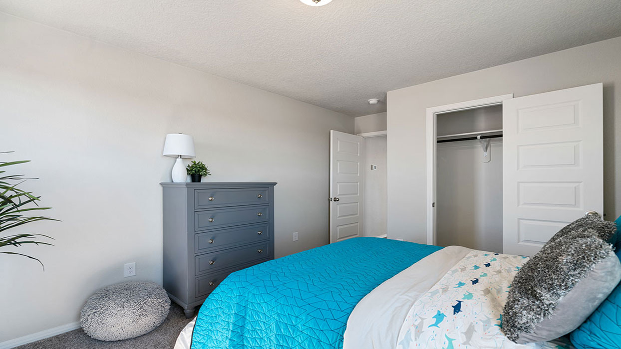 Bedroom 3 designed for flexible living, guest space, or multi-use setups at Los Diamantes Phase III