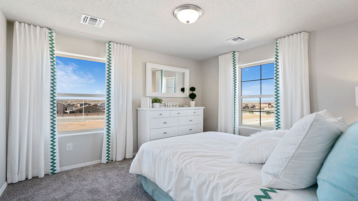 Bedroom 4 suitable for family, guest, or flex-use arrangements with ample room at Los Diamantes Phase III