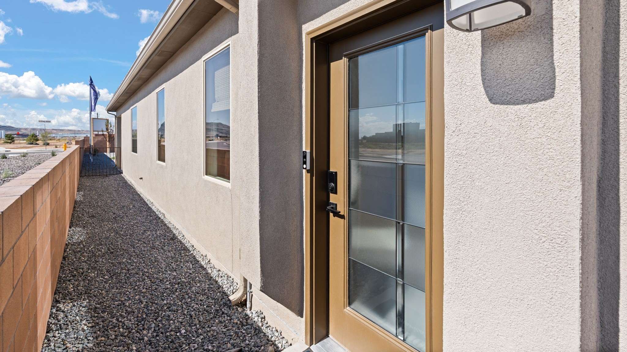 exterior front door