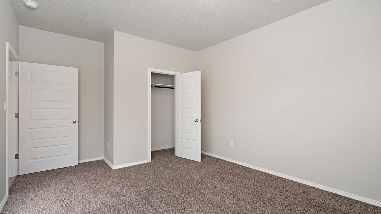 Third bedroom, flex, office, study, library, entertainment, game, craft room in this Fiesta Del Norte   new one level home