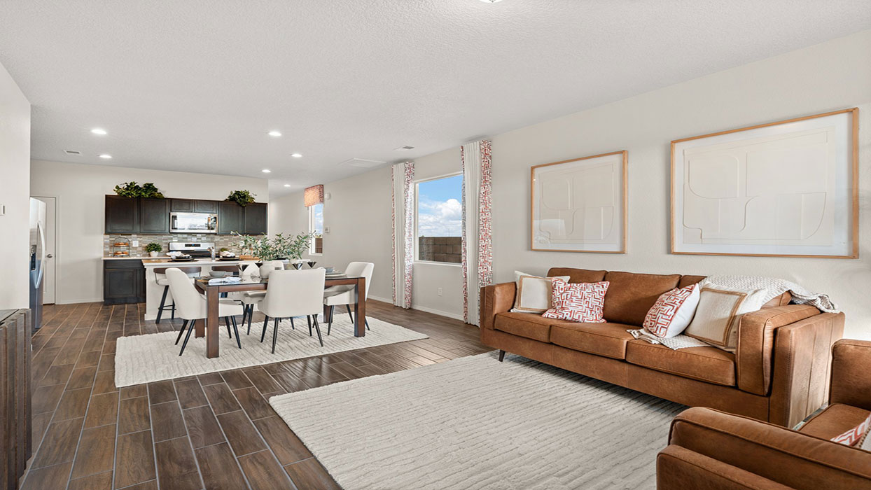 family and dining room