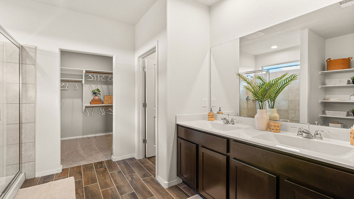 primary bathroom