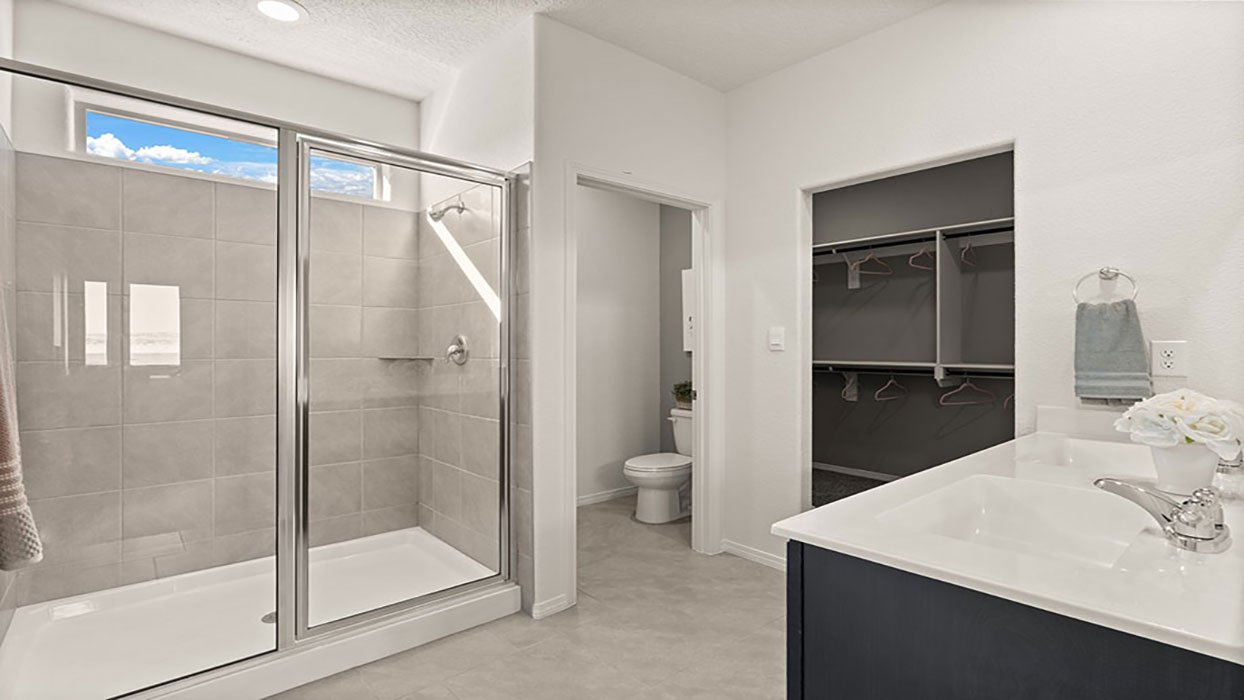 primary bathroom