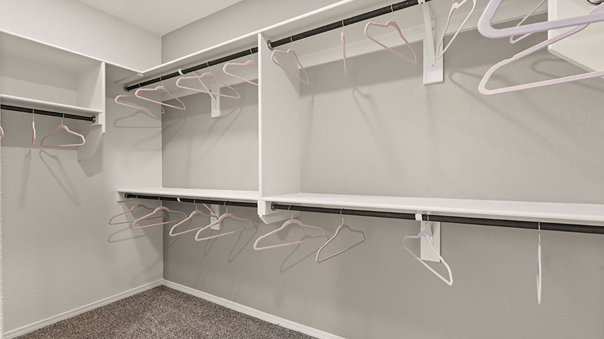 primary closet