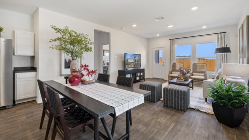 Walk into the long foyer straight into the spacious kitchen overlooking the dining area and the living room. The kitchen features quartz countertops, stainless steel appliances, recessed lighting and a kitchen island. The main bedroom, bedroom 1, is located off the dining room and features a large walk in shower and huge walk in closet. Upstairs you will find the secondary bedrooms, a full bathroom and a large game room