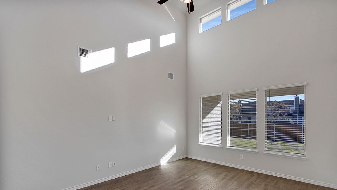 living room with large windows and natural light