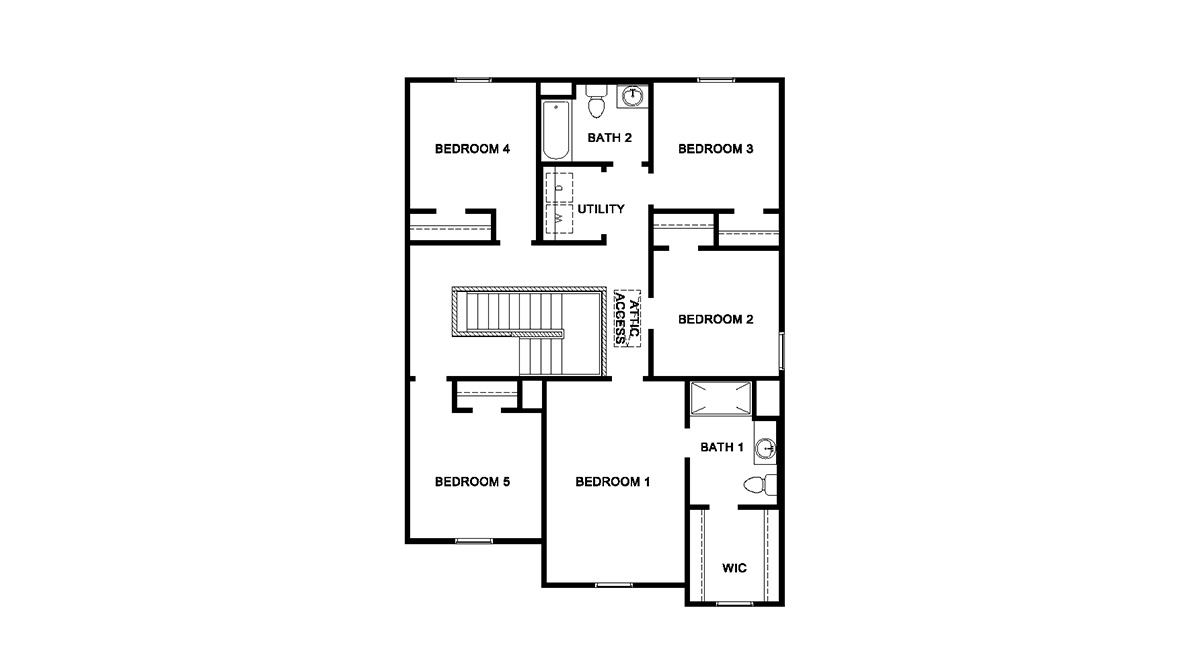 Welcome to the Franklin/T30F Plan, located in California meadows in Arlington Texas. This new home layout offers two classic front exteriors, five bedrooms, two-and-a-half bathrooms, a two-car garage and 1892 square feet of comfortable living.  Step inside The Franklin to find an elongated foyer opening to an open concept living room, kitchen, and dining area. The gourmet kitchen faces the living area so you don't miss a thing while cooking and includes quartz counter tops, stainless-steel appliances and shaker style cabinetry. The main bedroom is located toward the front of the home on the second story and features an attractive attached bathroom with a walk-in shower, quartz countertops, a grand walk-in closet and plenty of storage space.  The second story includes all secondary bedrooms, and two full bathrooms. You'll have carpeted floors in every bedroom and sheet vinyl flooring in your bathrooms and utility room.  Additional features include sheet vinyl flooring in entry, living room, and all wet areas, quartz counter tops in all bathrooms and HOME IS CONNECTED base package. Using one central hub that talks to all the devices in your home, you can control the lights, thermostat and locks, all from your cellular device.  Contact us today and find your home in California Meadows by clicking the text with us button or the request information button.
