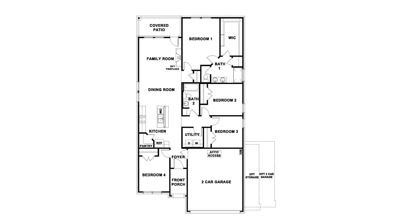 3508 Manning Floor Plan