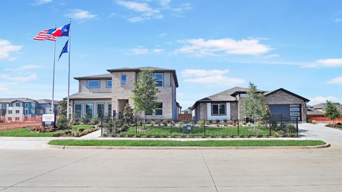 Welcome to The Preserve at Forum, a stunning new home community in Grand Prairie, Texas, offering an exceptional lifestyle for families and individuals alike. Nestled in a prime location, The Preserve features beautifully designed single-family homes with both single-story and two-story options. With 4 and 5-bedroom floor plans, our homes are crafted to meet the needs of modern living. Select plans even include movie rooms, perfect for entertaining or cozy family nights. The community is surrounded by top-rated schools, ensuring an excellent education for growing families. Conveniently located near major highways, residents enjoy easy access to shopping, dining, and entertainment hubs, including The Epic, a world-class recreation center just minutes away. Experience the charm of a close-knit community where neighbors become friends. Enjoy thoughtfully planned streetscapes, green spaces, and nearby parks for outdoor activities. Whether you’re looking for more space to grow or a modern retreat to call your own, The Preserve at Forum offers it all. Come explore our homes and discover why Grand Prairie is the perfect place to build your future. Get on the interest list to be the First-To-Know about The Preserve at Forum!