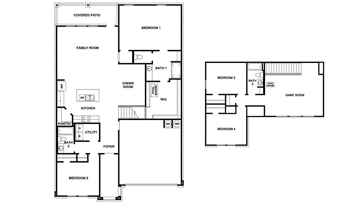 Open-concept kitchen and living area featuring a modern island with a stainless-steel sink and dishwasher, white cabinetry, and built-in appliances. The living room boasts a cozy fireplace, large windows allowing natural light, and wood-look flooring, creating a warm and inviting atmosphere.