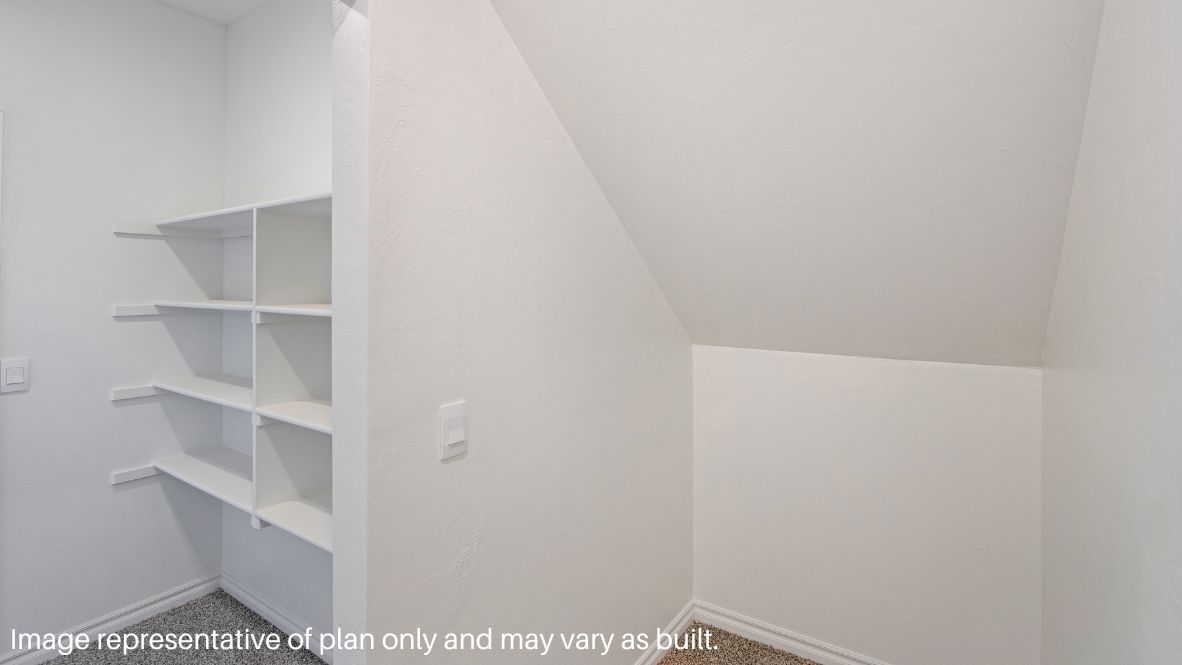 As you enter the home, you will notice the beautiful study by the front of the house. The study has vinyl flooring, two large windows that illuminate the room, and a storage closet. It is the perfect space for an office or library.