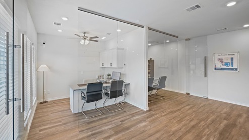 model home sales center