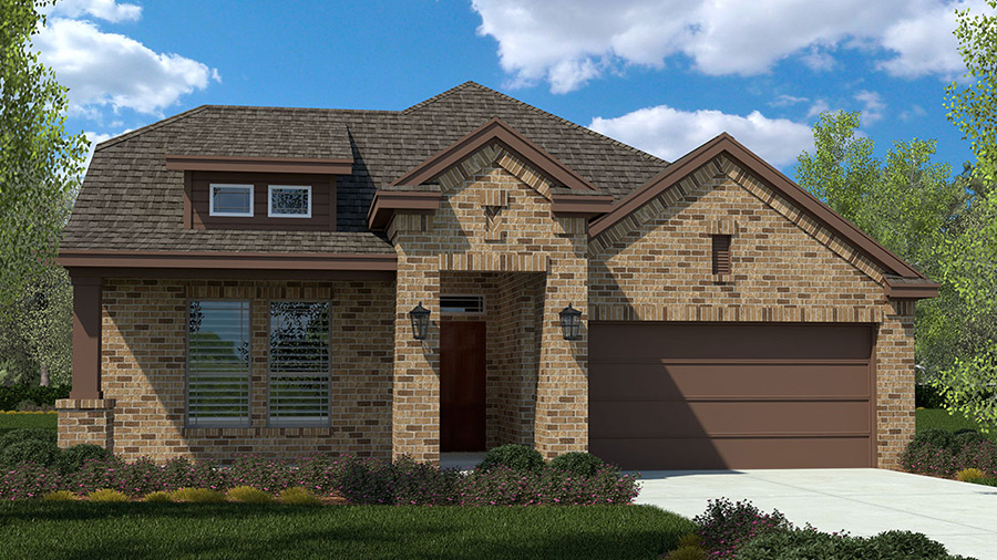 Floor Plan in Bear Park Estates EULESS, TX D.R. Horton