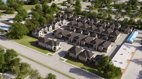 Welcome to Greenwood Square, an exclusive new home community in Richardson, Texas, featuring our Emerald Series collection with only 31 limited homesites. These thoughtfully designed homes range from 2,146 to 2,977 sq. ft., offering spacious layouts and high-end craftsmanship. Each home showcases a modern yet timeless aesthetic, with elegant brick and rock exteriors, complemented by wood-tone siding accents for a warm and inviting curb appeal.