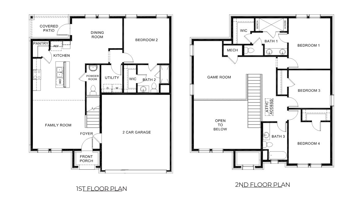 Find yourself at home in the 2146 plan in Greenwood Square.
